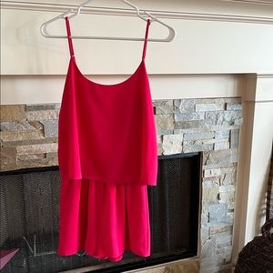 Hot Pink Romper